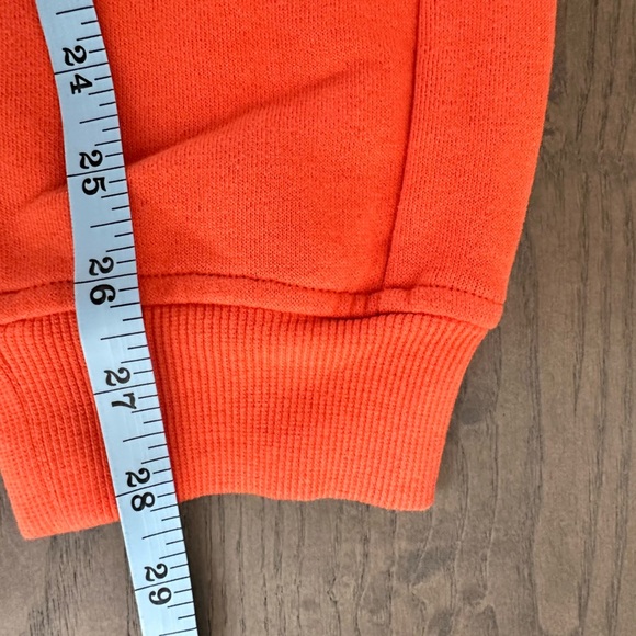 Lululemon Scuba High-Rise French Terry Warm Coral Orange - Picture 7 of 7